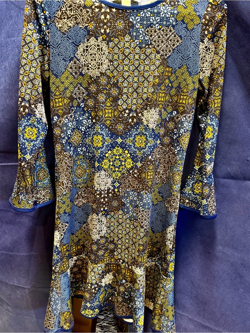 Michael Kohrs boho paisley dress